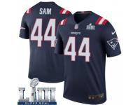 Legend Vapor Untouchable Men's Christian Sam New England Patriots Nike Color Rush Super Bowl LIII Jersey - Navy