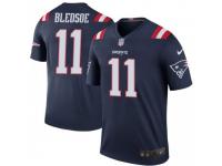 Legend Vapor Untouchable Men's Drew Bledsoe New England Patriots Nike Color Rush Jersey - Navy