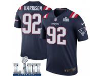 Legend Vapor Untouchable Men's James Harrison New England Patriots Nike Color Rush Super Bowl LIII Jersey - Navy