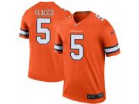 Legend Vapor Untouchable Men's Joe Flacco Denver Broncos Nike Color Rush Jersey - Orange