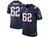 Legend Vapor Untouchable Men's Joe Thuney New England Patriots Nike Color Rush Jersey - Navy