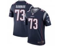 Legend Vapor Untouchable Men's John Hannah New England Patriots Nike Jersey - Navy