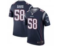 Legend Vapor Untouchable Men's Keionta Davis New England Patriots Nike Jersey - Navy