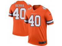 Legend Vapor Untouchable Men's Keishawn Bierria Denver Broncos Nike Color Rush Jersey - Orange