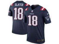 Legend Vapor Untouchable Men's Matthew Slater New England Patriots Nike Color Rush Jersey - Navy