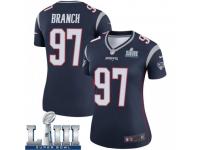 Legend Vapor Untouchable Women's Alan Branch New England Patriots Nike Super Bowl LIII Jersey - Navy