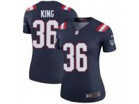 Legend Vapor Untouchable Women's Brandon King New England Patriots Nike Color Rush Jersey - Navy