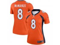 Legend Vapor Untouchable Women's Brandon McManus Denver Broncos Nike Jersey - Orange