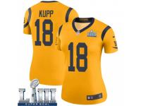 Legend Vapor Untouchable Women's Cooper Kupp Los Angeles Rams Nike Color Rush Super Bowl LIII Bound Jersey - Gold