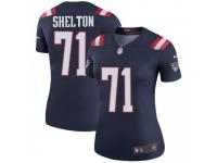 Legend Vapor Untouchable Women's Danny Shelton New England Patriots Nike Color Rush Jersey - Navy