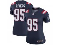 Legend Vapor Untouchable Women's Derek Rivers New England Patriots Nike Color Rush Jersey - Navy