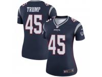 Legend Vapor Untouchable Women's Donald Trump New England Patriots Nike Jersey - Navy