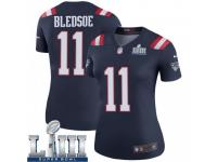 Legend Vapor Untouchable Women's Drew Bledsoe New England Patriots Nike Color Rush Super Bowl LIII Jersey - Navy