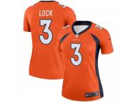 Legend Vapor Untouchable Women's Drew Lock Denver Broncos Nike Jersey - Orange