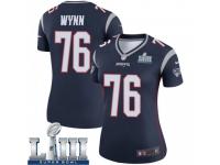 Legend Vapor Untouchable Women's Isaiah Wynn New England Patriots Nike Super Bowl LIII Jersey - Navy