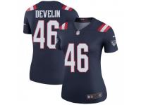 Legend Vapor Untouchable Women's James Develin New England Patriots Nike Color Rush Jersey - Navy