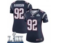 Legend Vapor Untouchable Women's James Harrison New England Patriots Nike Super Bowl LIII Jersey - Navy