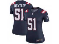 Legend Vapor Untouchable Women's Ja'Whaun Bentley New England Patriots Nike Color Rush Jersey - Navy