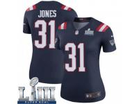 Legend Vapor Untouchable Women's Jonathan Jones New England Patriots Nike Color Rush Super Bowl LIII Jersey - Navy