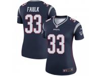 Legend Vapor Untouchable Women's Kevin Faulk New England Patriots Nike Jersey - Navy