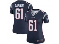 Legend Vapor Untouchable Women's Marcus Cannon New England Patriots Nike Jersey - Navy