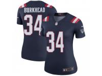 Legend Vapor Untouchable Women's Rex Burkhead New England Patriots Nike Color Rush Jersey - Navy