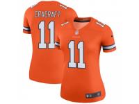 Legend Vapor Untouchable Women's River Cracraft Denver Broncos Nike Color Rush Jersey - Orange