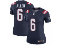 Legend Vapor Untouchable Women's Ryan Allen New England Patriots Nike Color Rush Jersey - Navy