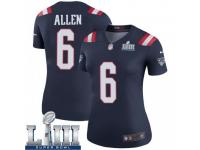 Legend Vapor Untouchable Women's Ryan Allen New England Patriots Nike Color Rush Super Bowl LIII Jersey - Navy