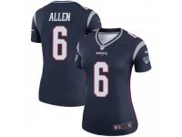 Legend Vapor Untouchable Women's Ryan Allen New England Patriots Nike Jersey - Navy