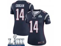 Legend Vapor Untouchable Women's Steve Grogan New England Patriots Nike Super Bowl LIII Jersey - Navy