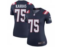 Legend Vapor Untouchable Women's Ted Karras New England Patriots Nike Color Rush Jersey - Navy