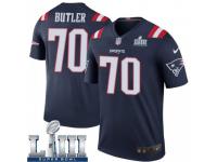 Legend Vapor Untouchable Youth Adam Butler New England Patriots Nike Color Rush Super Bowl LIII Jersey - Navy