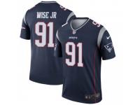 Legend Vapor Untouchable Youth Deatrich Wise Jr. New England Patriots Nike Jersey - Navy