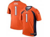 Legend Vapor Untouchable Youth Marquette King Denver Broncos Nike Jersey - Orange