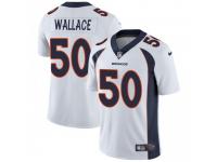 Limited Men's Aaron Wallace Denver Broncos Nike Vapor Untouchable Jersey - White