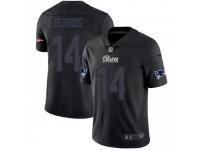 Limited Men's Braxton Berrios New England Patriots Nike Jersey - Black Impact Vapor Untouchable