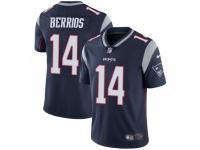 Limited Men's Braxton Berrios New England Patriots Nike Team Color Vapor Untouchable Jersey - Navy