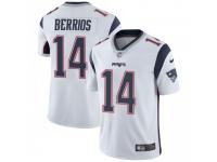 Limited Men's Braxton Berrios New England Patriots Nike Vapor Untouchable Jersey - White