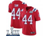 Limited Men's Christian Sam New England Patriots Nike Super Bowl LIII Vapor Untouchable Alternate Jersey - Red