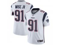 Limited Men's Deatrich Wise Jr. New England Patriots Nike Vapor Untouchable Jersey - White