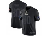 Limited Men's Irving Fryar New England Patriots Nike Jersey - Black Impact Vapor Untouchable