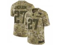 Limited Men's J.C. Jackson New England Patriots Nike 2018 Salute to Service Jersey - Camo