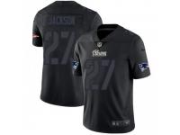 Limited Men's J.C. Jackson New England Patriots Nike Jersey - Black Impact Vapor Untouchable