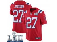 Limited Men's J.C. Jackson New England Patriots Nike Super Bowl LIII Vapor Untouchable Alternate Jersey - Red