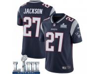 Limited Men's J.C. Jackson New England Patriots Nike Team Color Super Bowl LIII Vapor Untouchable Jersey - Navy