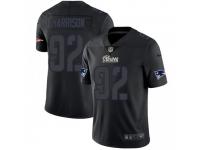 Limited Men's James Harrison New England Patriots Nike Jersey - Black Impact Vapor Untouchable