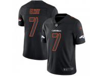 Limited Men's John Elway Denver Broncos Nike Jersey - Black Impact Vapor Untouchable