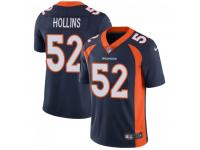 Limited Men's Justin Hollins Denver Broncos Nike Vapor Untouchable Jersey - Navy