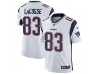 Limited Men's Matt LaCosse New England Patriots Nike Vapor Untouchable Jersey - White